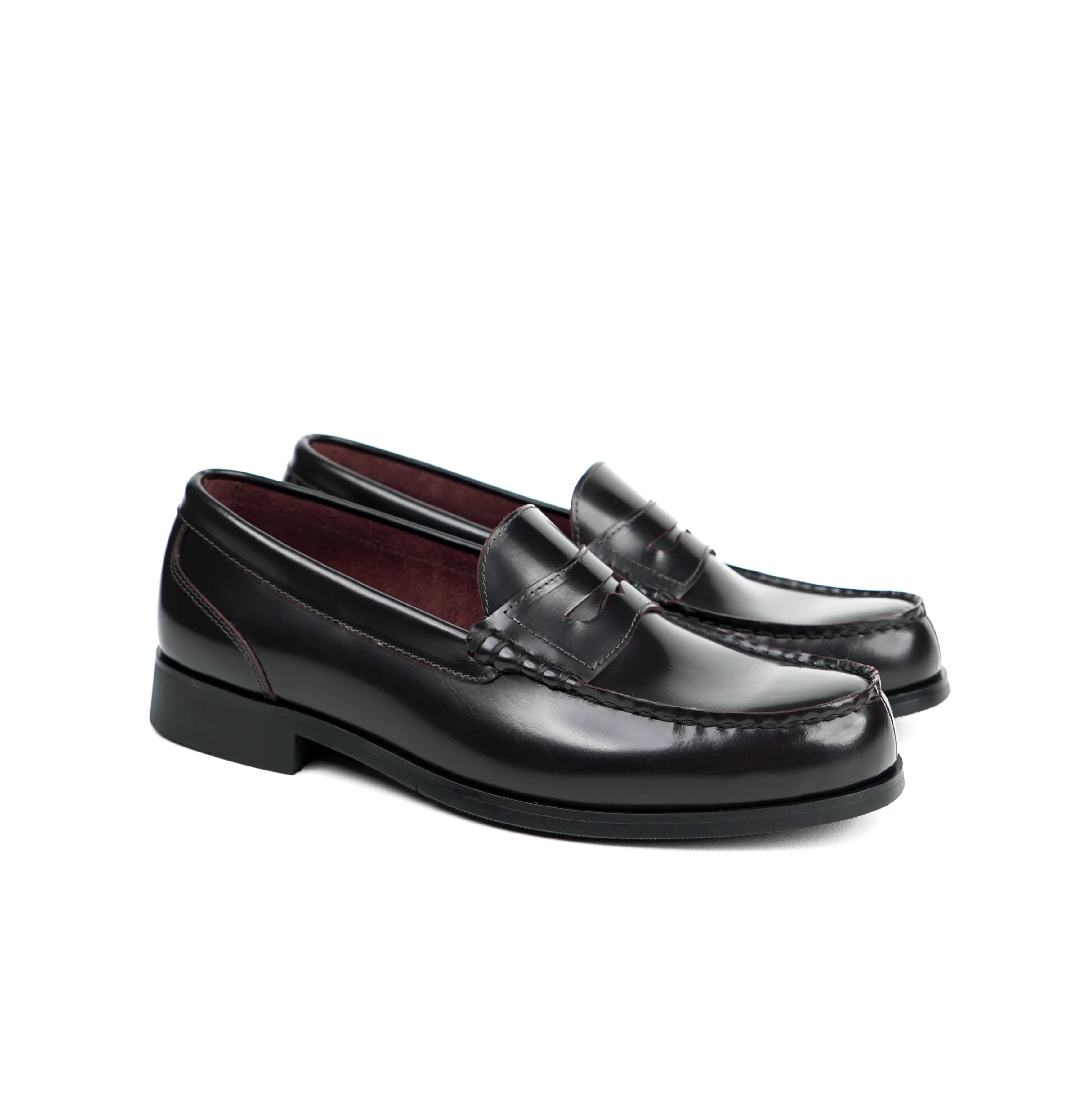 Denzel Burgundy Split Toe - Image 4
