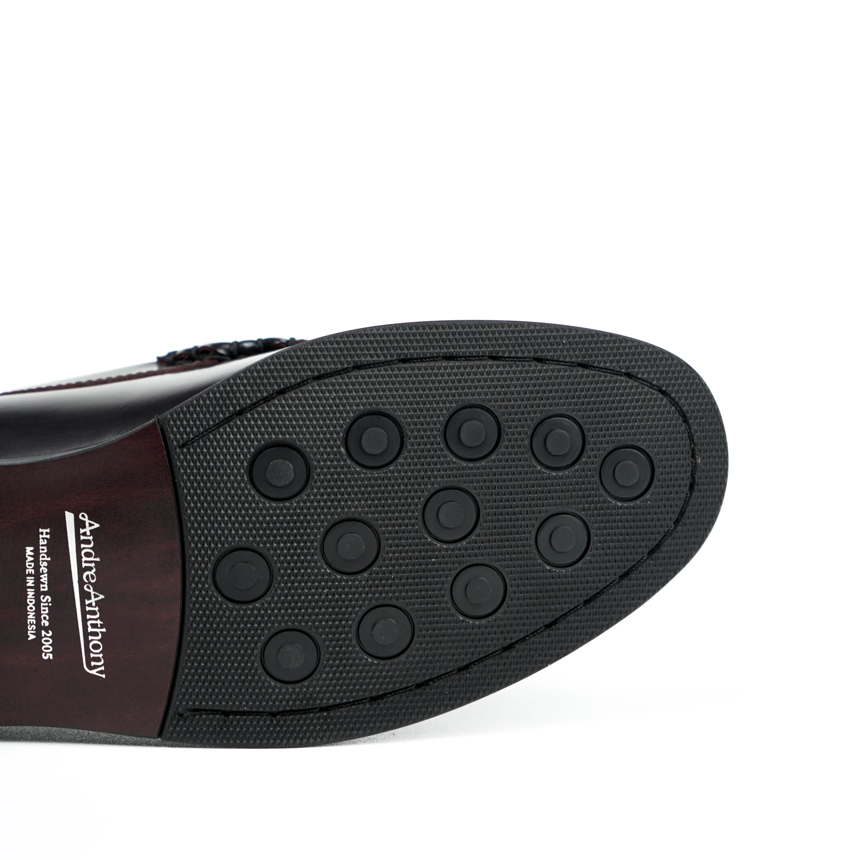 Denzel Burgundy Split Toe - Image 9
